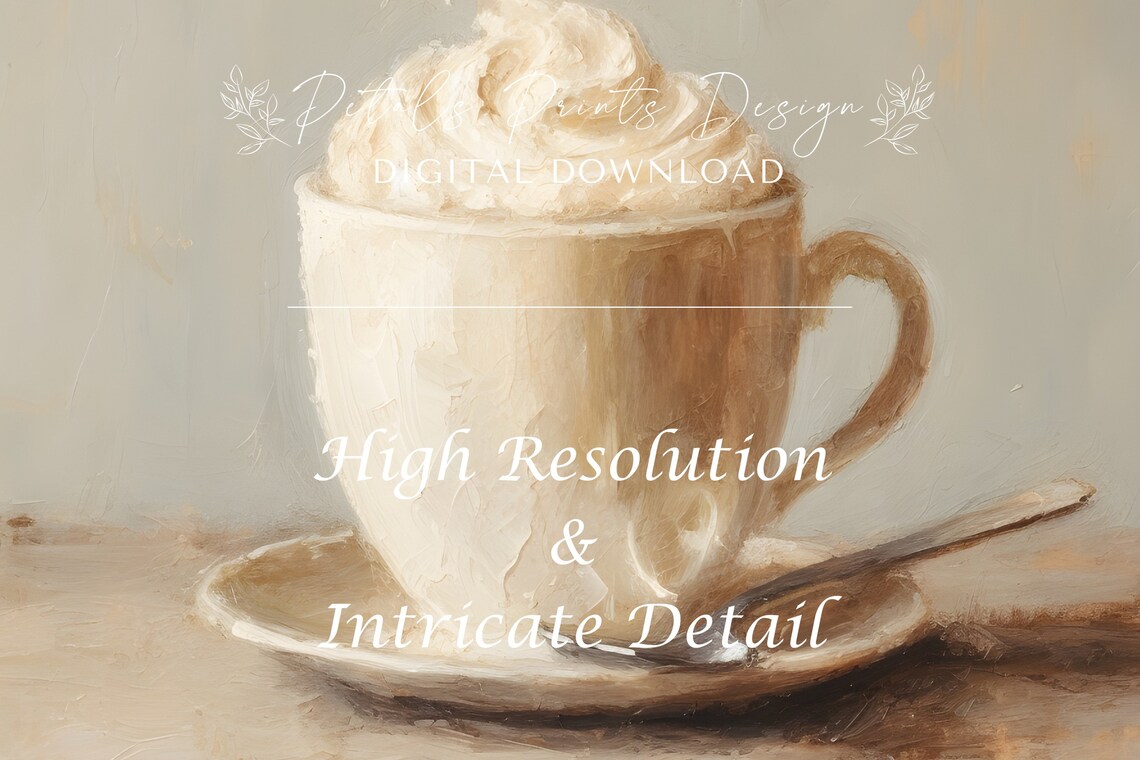 Vintage Christmas Cocoa Still Life Art Print - Image 3