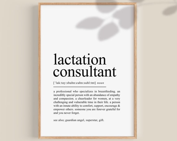 Breastfeeding Consultant Graduation Art Print