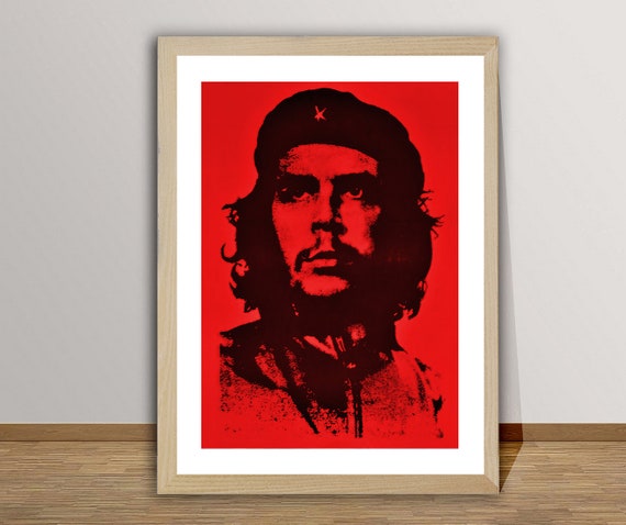 Che Guevara Vintage Poster Poster Paper Or Print Gift Idea Wall Decor
