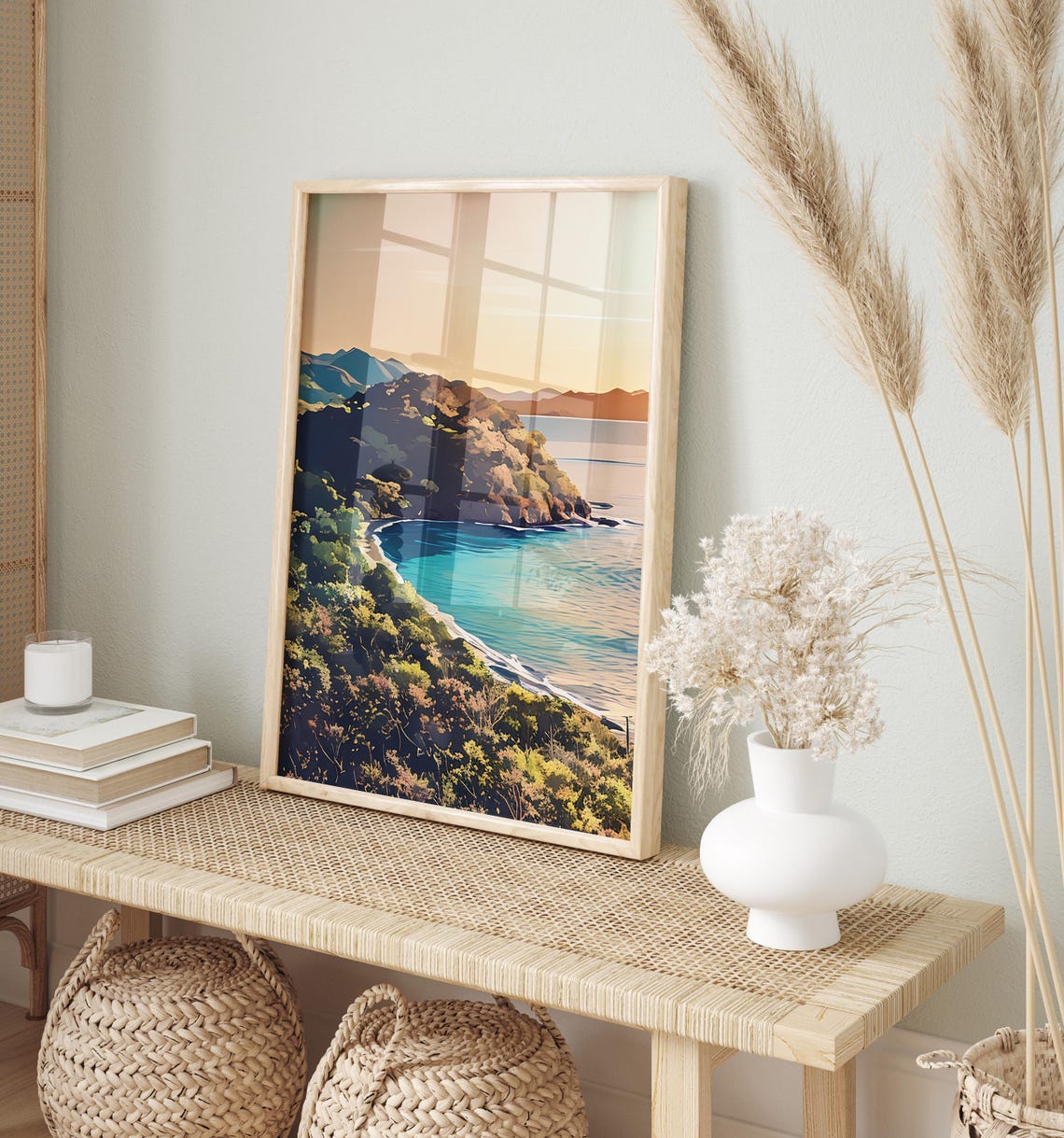 Costa Rica Watercolor Painting Costa Rica Art Print Costa Rica Wall Art Travel Poster Travel Gift Art Print Unique Home Decor - Image 2