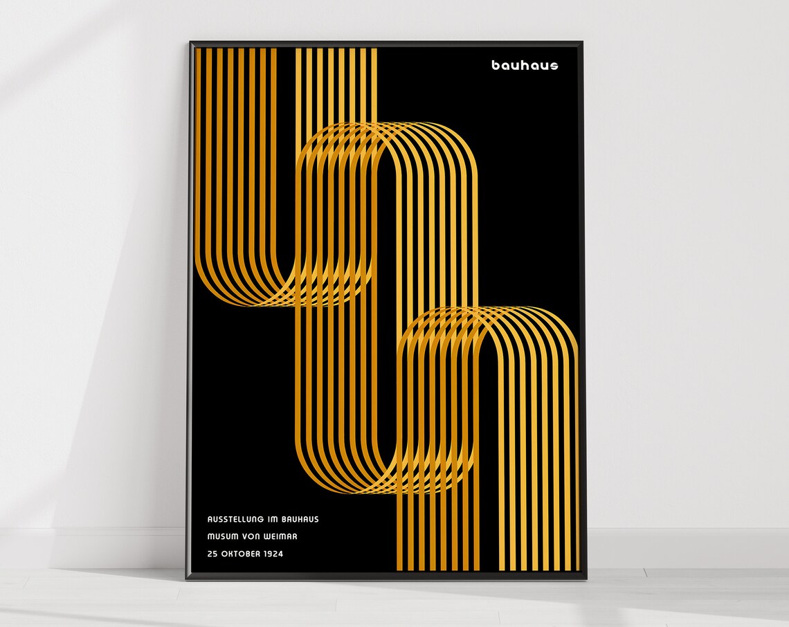 Bauhaus Exhibition Poster, Retro Art Print - Image 3