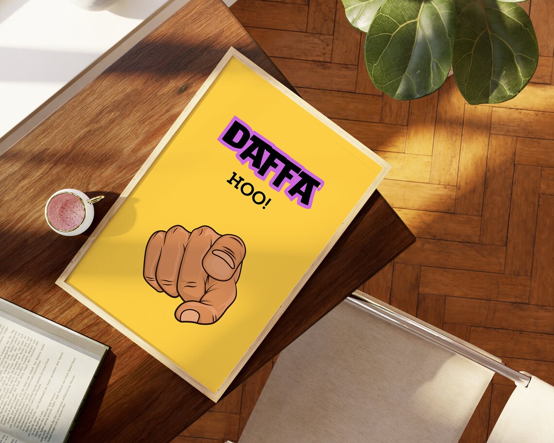 Daffa Ho Get Lost Desi Art, Humorous Saying - Image 3