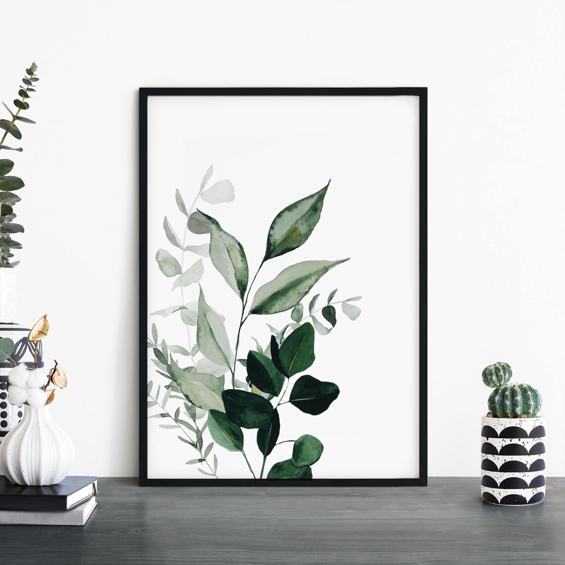 Botanical Dream No1 Abstract Botanical Art Print