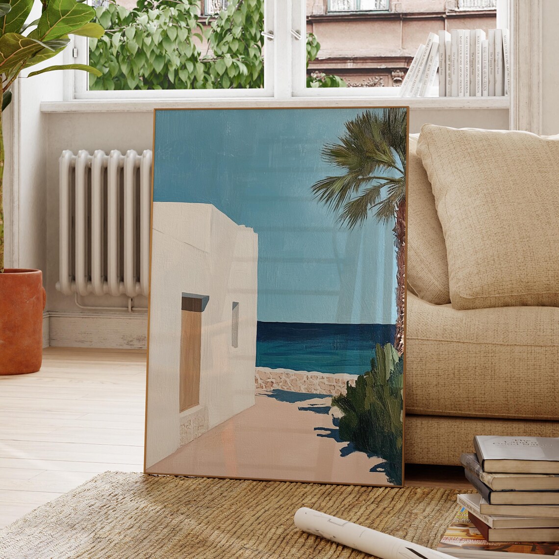 Mediterranean Inspired Henri Matisse Art Print