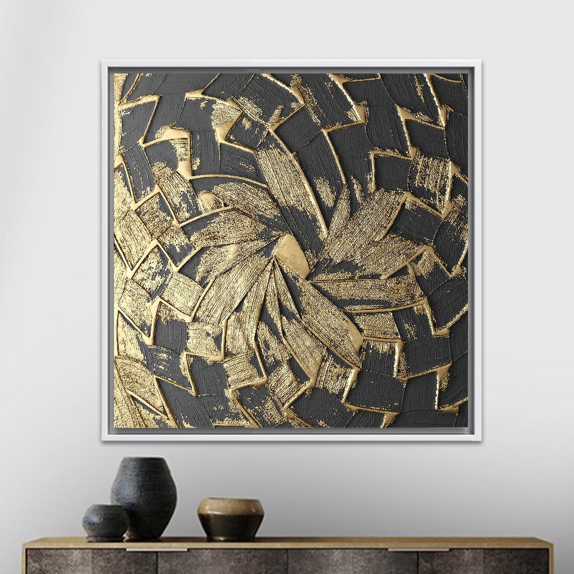 Black Art Personalized Gift For Dad, Modern Decor