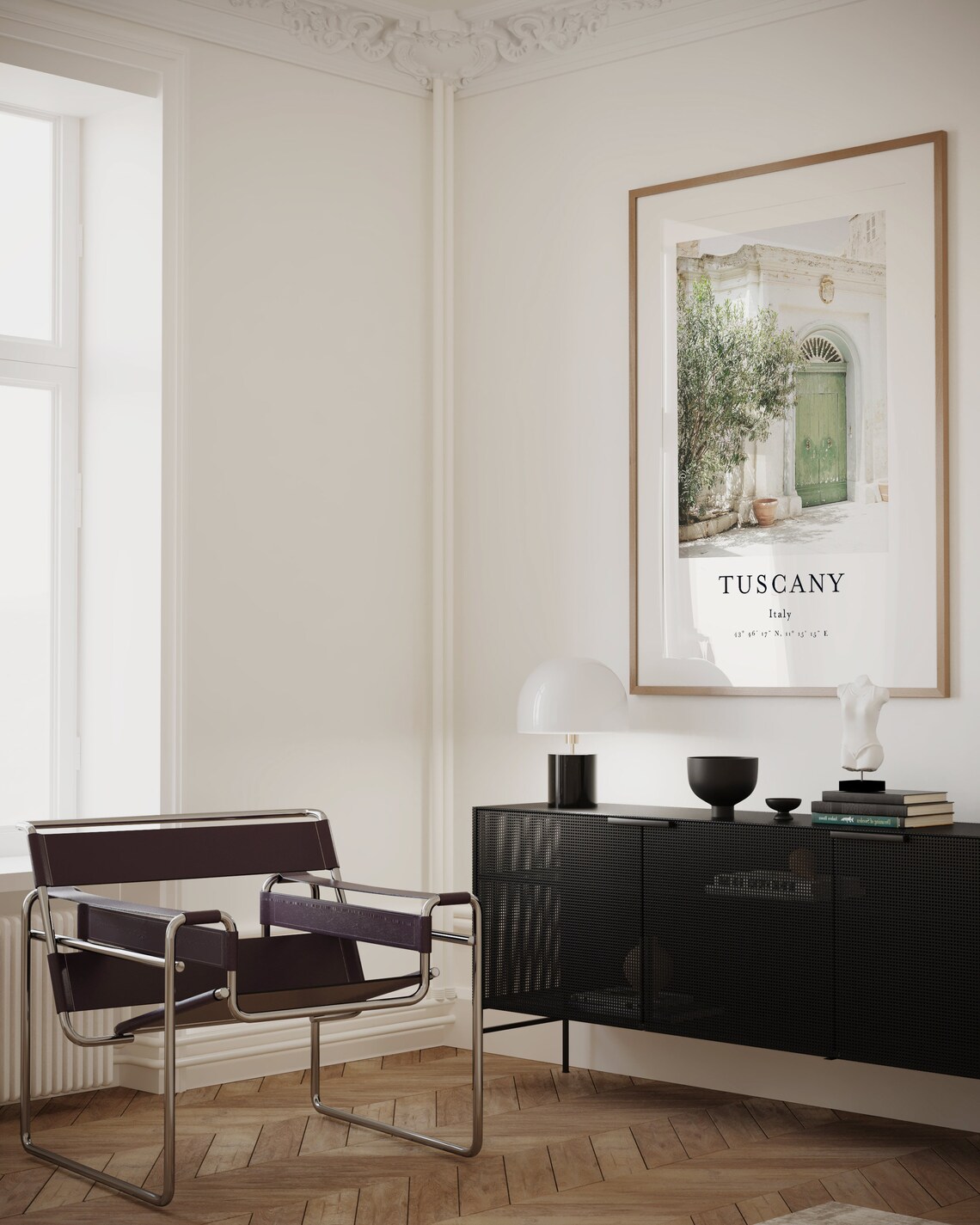 Tuscany Italy Cityscape Travel Poster, Room Decor - Image 2