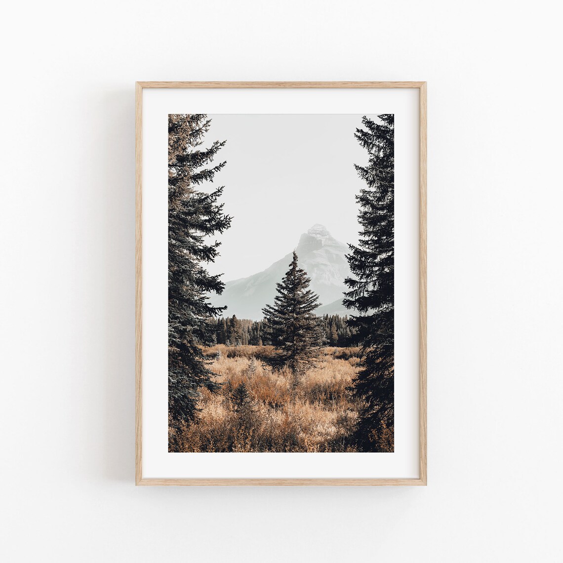 Nature Tree Photography, Modern Minimalist Poster