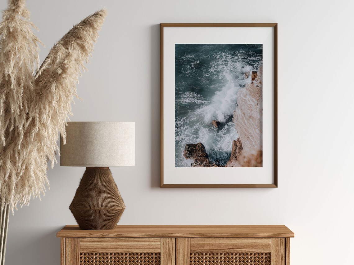 Turkey Beach Print, Modern Minimalist Travel Poster - Image 2