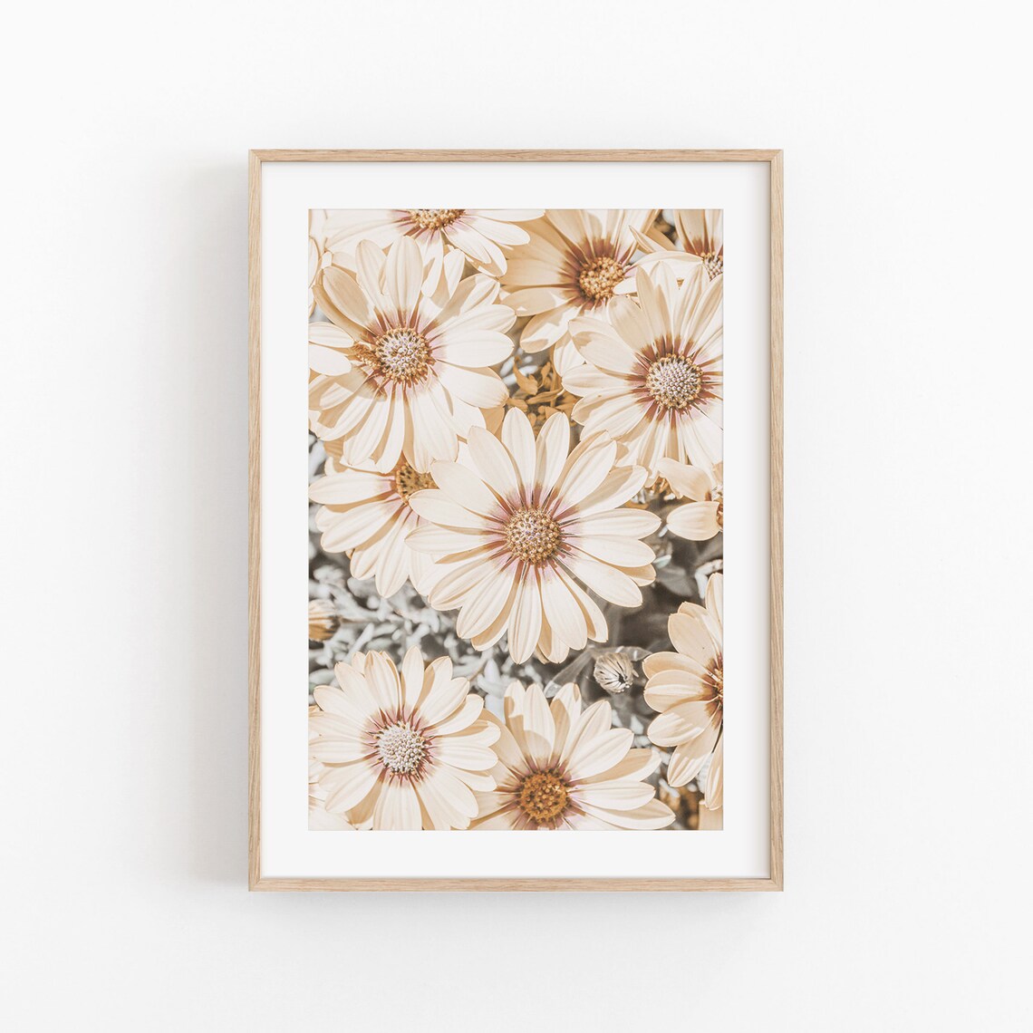 Summer Flowers Modern Minimalist Art Print