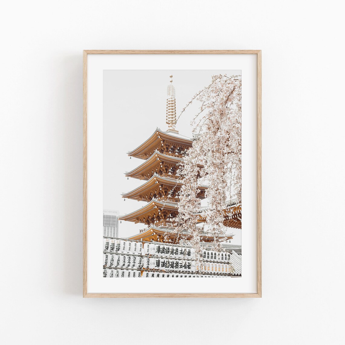Japanese Temple Photography Wall Art Print