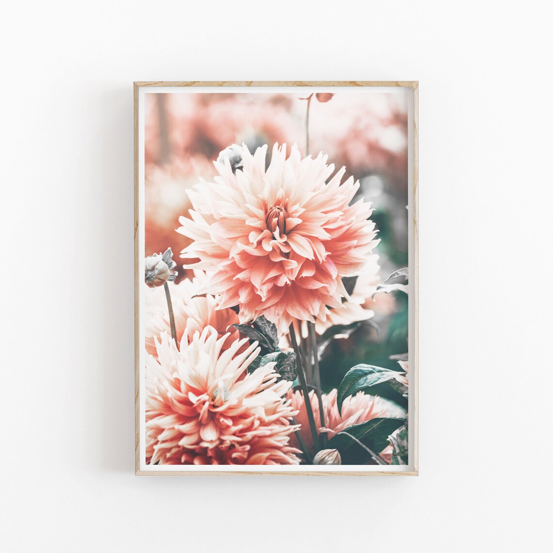 Summer Flowers Print, Modern Minimalist Art Print - Image 2