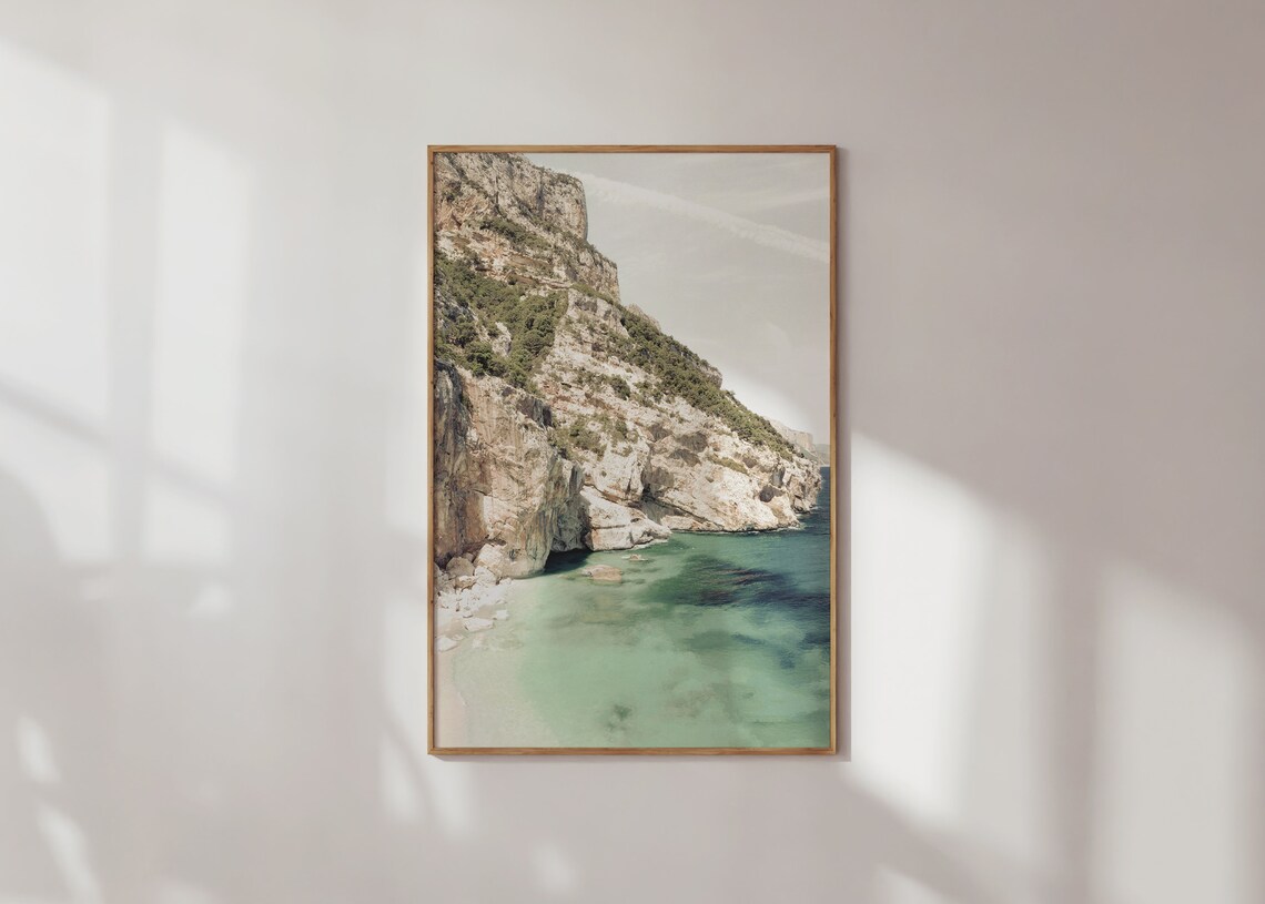 Naxos Greece Coastal Cityscape Travel Poster - Image 3