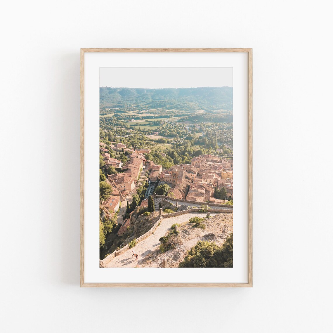 Provence Travel Poster, France Landscape Wall Art