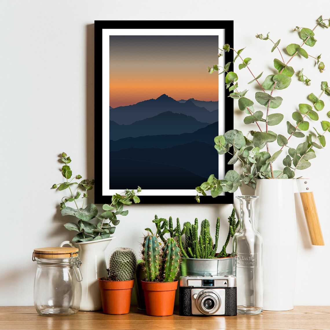 Alps Vintage Travel Poster, France Mountain Poster - Image 3