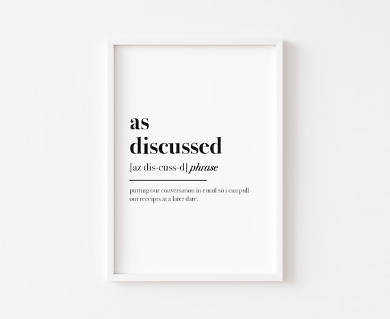 Office Wall Art Email Print, Funny Typography Poster