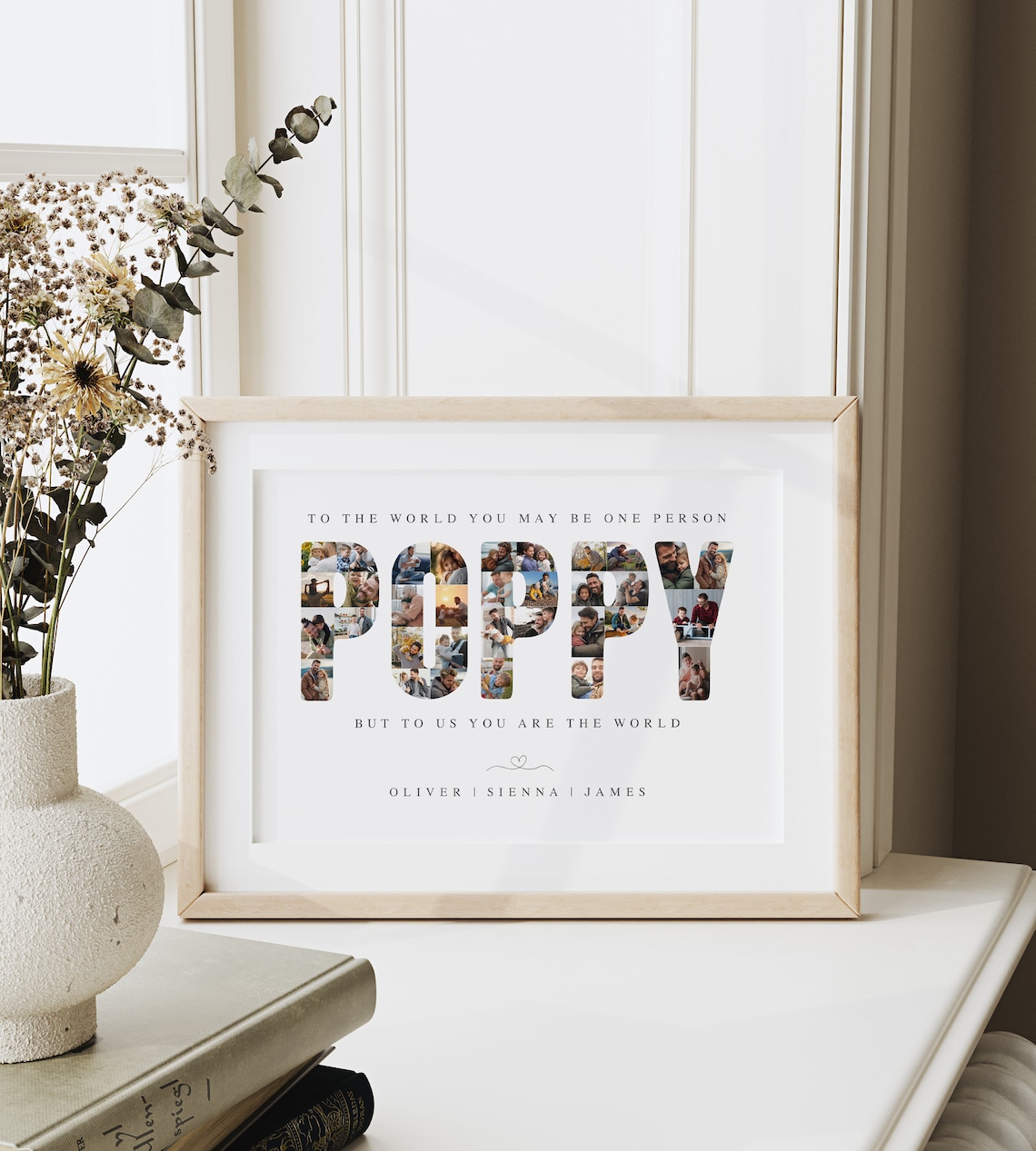 Poppy Gift for Dad, Fathers Day Birthday Present - Image 4