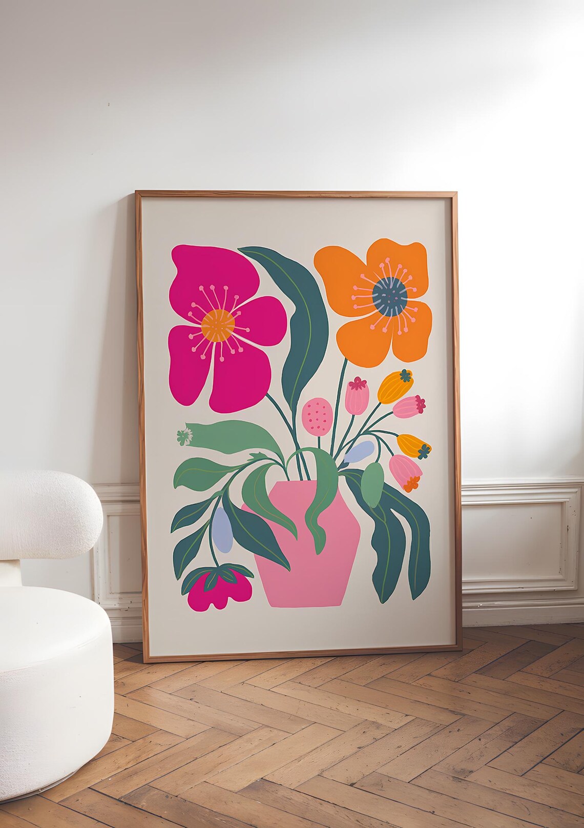 Dopamine Decor Wall Poster, Retro Art Poster - Image 2