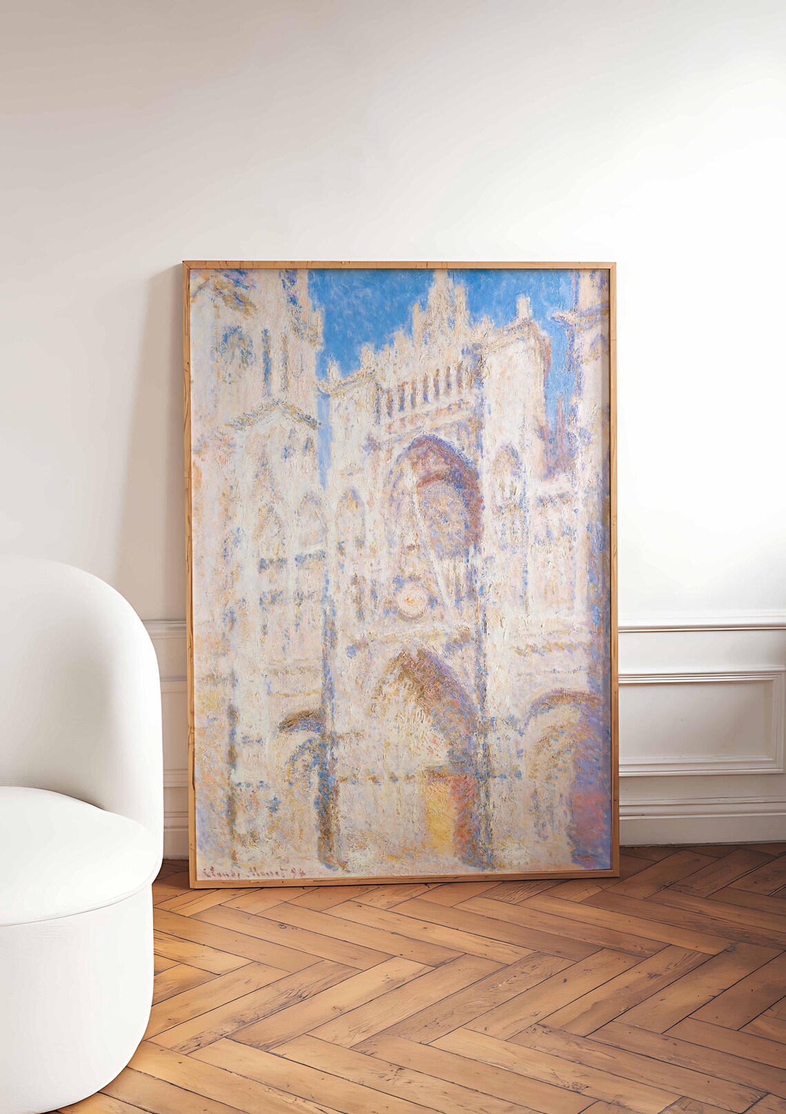 Claude Monet, Vintage French Landmark Art Print - Image 5