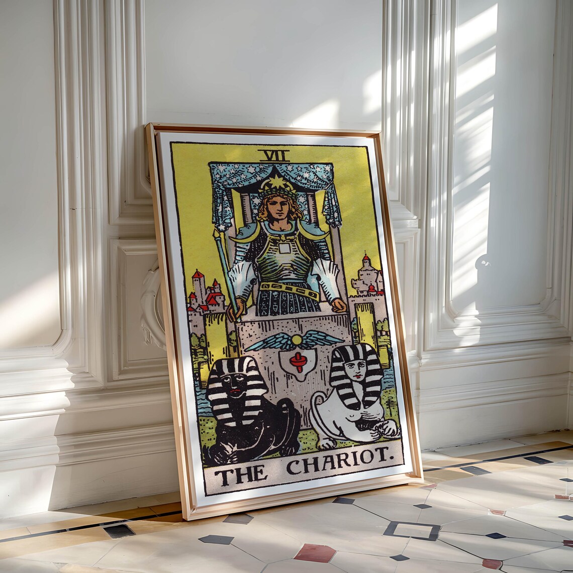 Tarot Cards Rider Waite, The Chariot Poster - Image 4