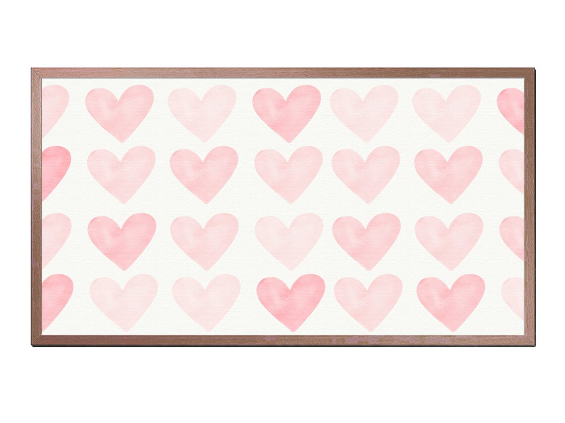Valentine's Day TV Art, Holiday Love Decor
