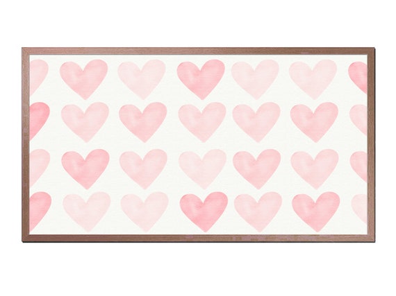 Valentine's Day TV Art, Holiday Love Decor