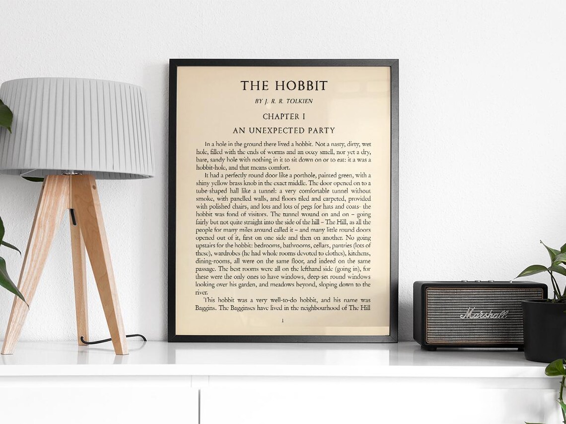 The Hobbit An Unexpected Party Vintage Chapter 1 - Image 2