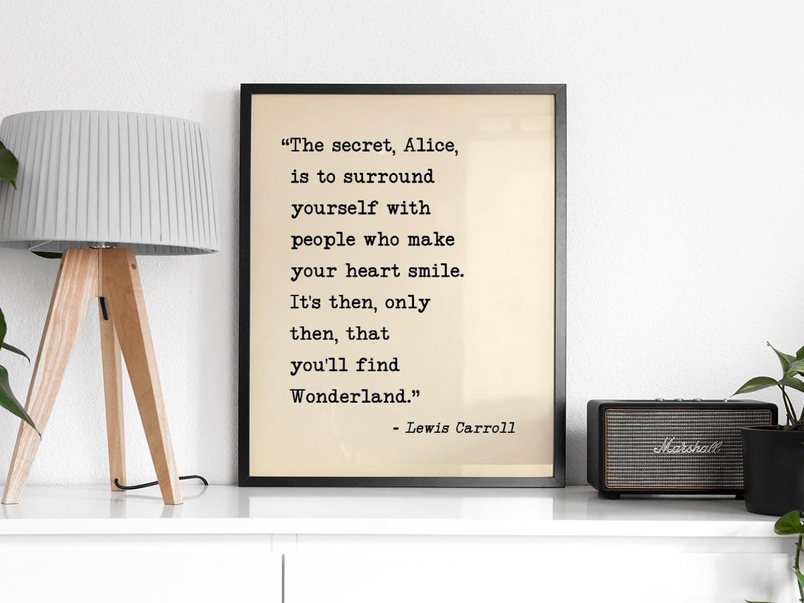 Alice In Wonderland Nursery Decor Wall Art Print - Image 2
