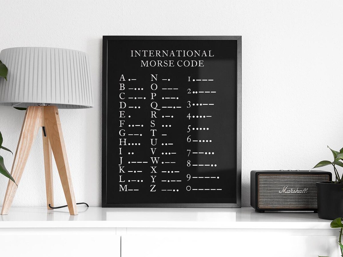 Phonetic Alphabet Numbers, Nato Icao Morse Code - Image 2