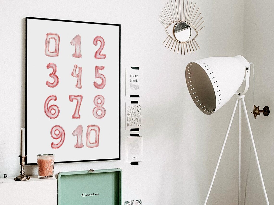 Numbers 1 To 10 Educational Nursery Classroom Gift - Image 3