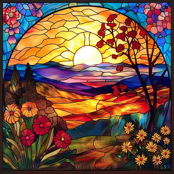 Diamond Painting Kits Sunrise Landscape With Ab Drill Diy Diamond Art Kits Diamond Dots 5d Paint Diamonds Picture Rhinestones Art Kits Gift