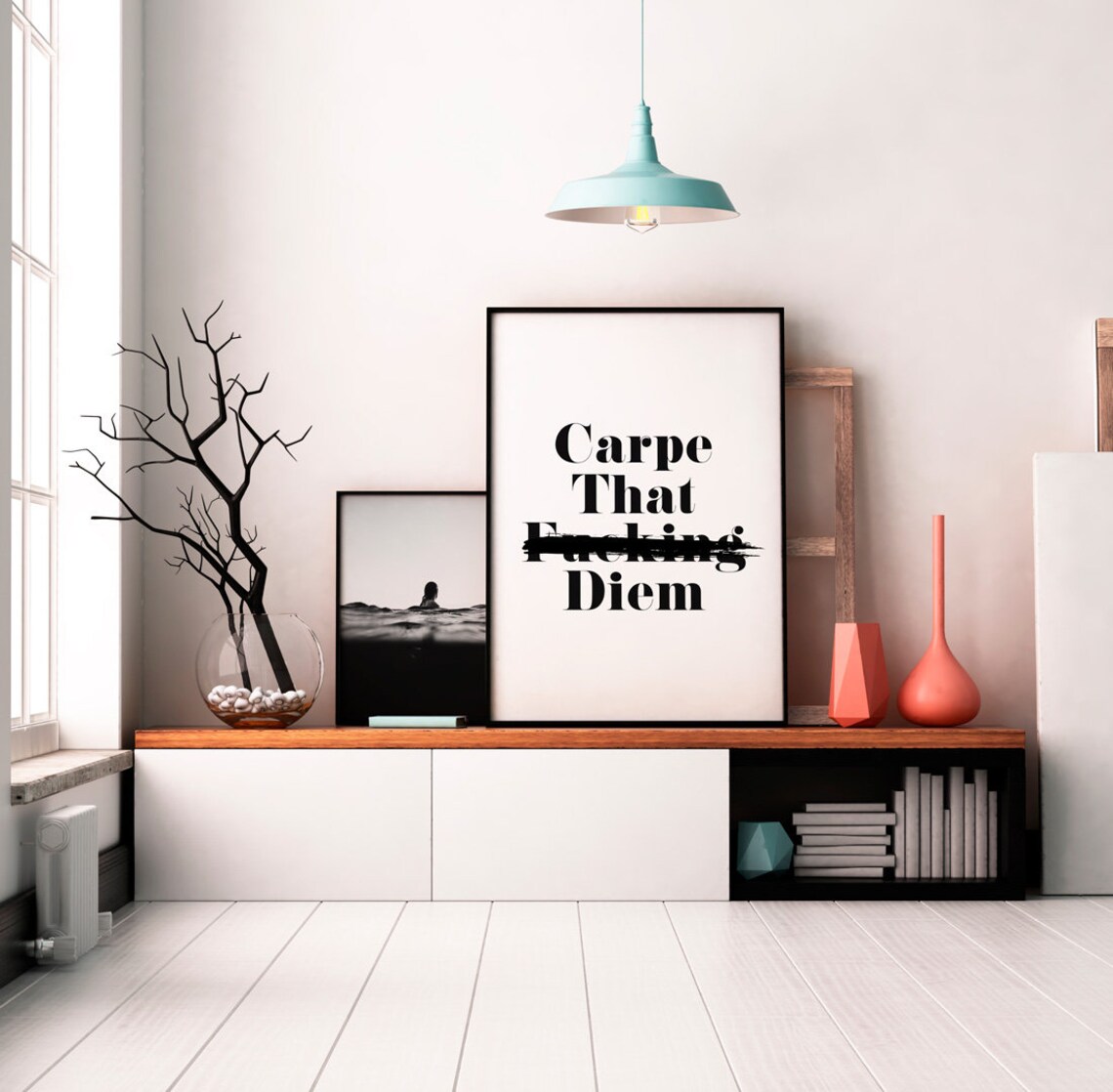 Carpe Diem Leadership Quotes Motivational Poster - Image 2