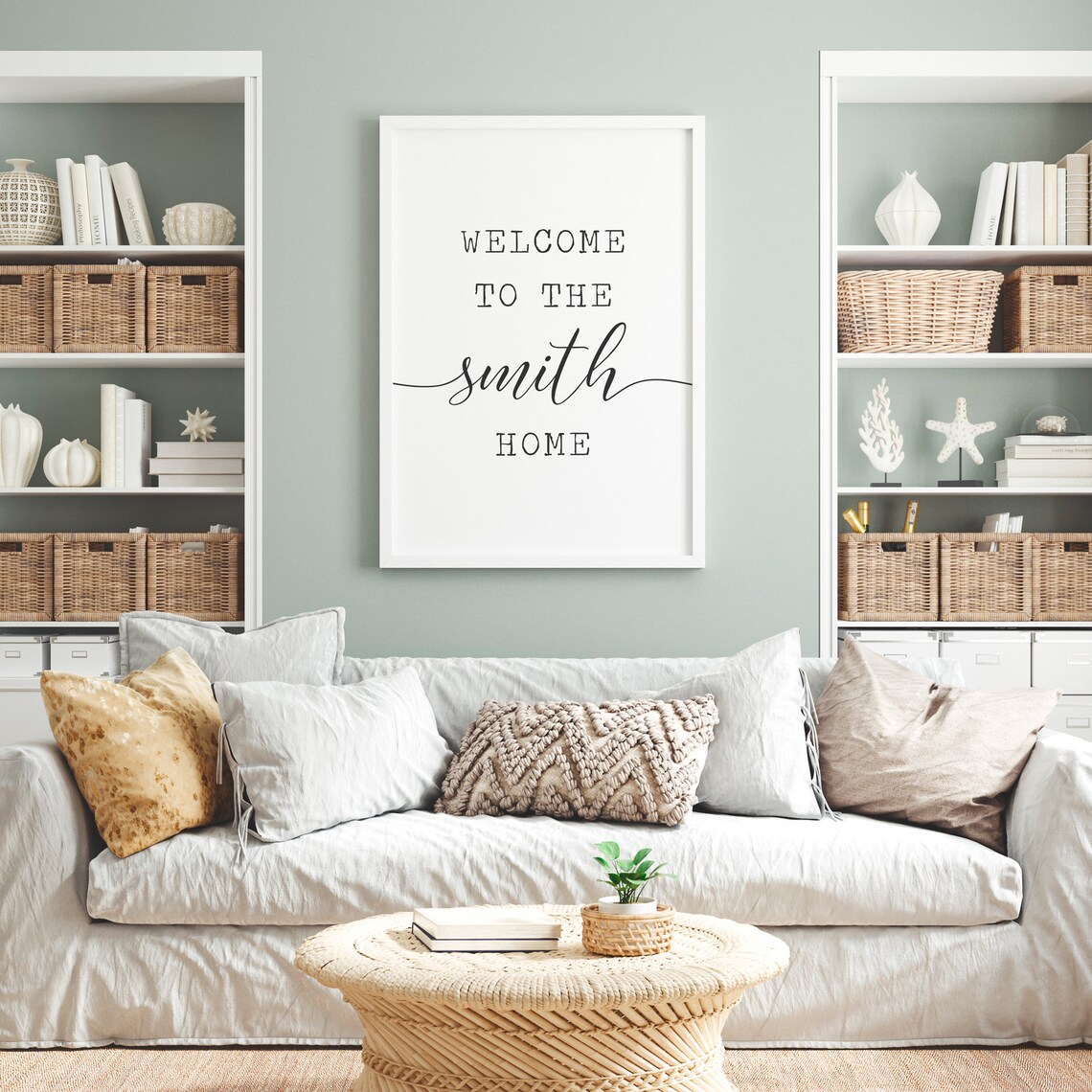 Personalized Family Print, Custom Entryway Decor - Image 2