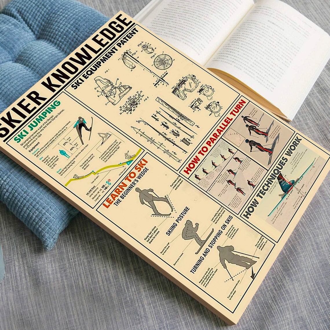 Skier Knowledge, Skiing Lover Gift - Image 4