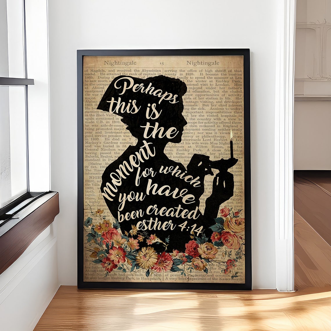 Perhaps This Is the Moment for Which You Were Created Poster