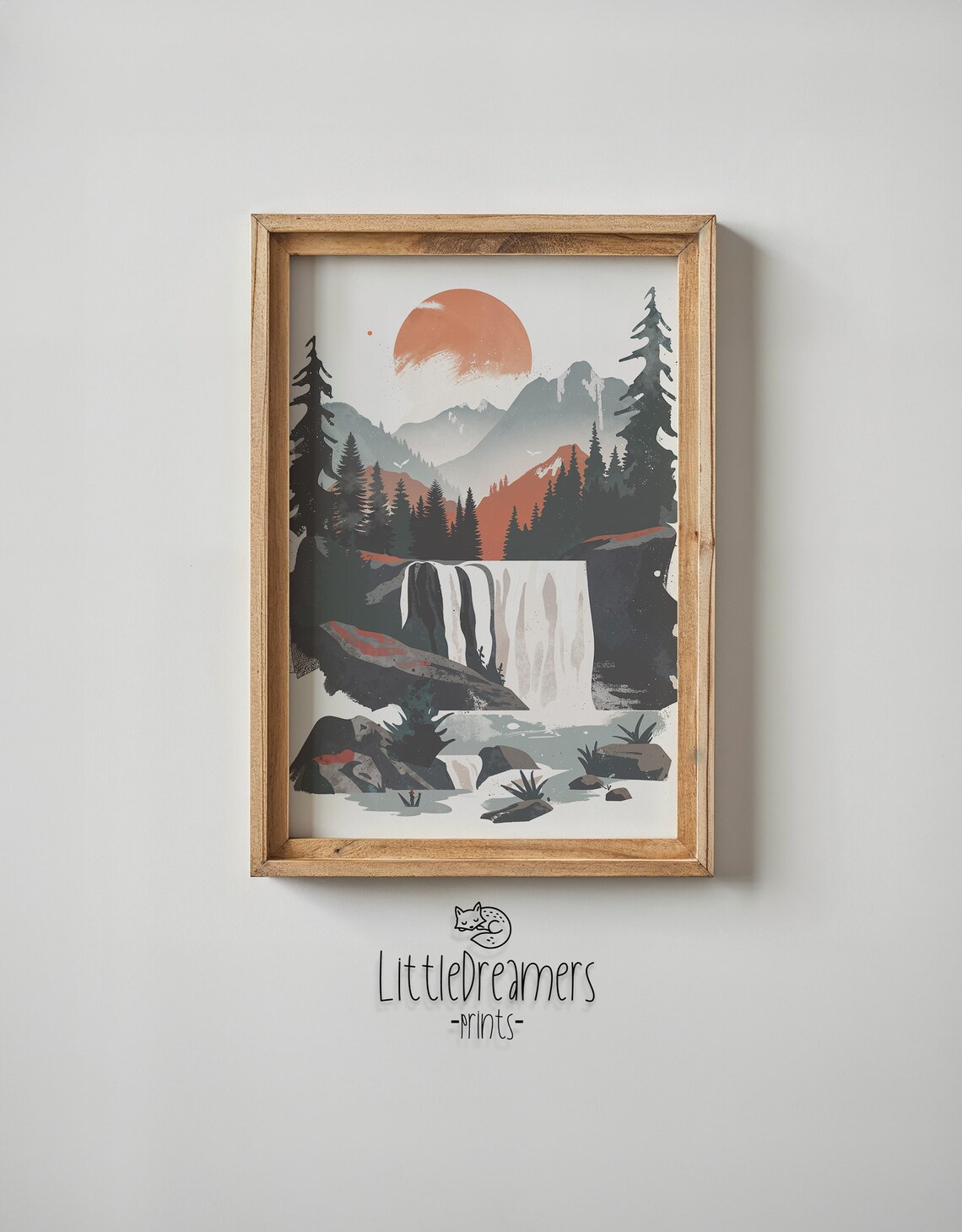 Mountain Landscape Nursery Art Print, Adventure Decor - Image 5