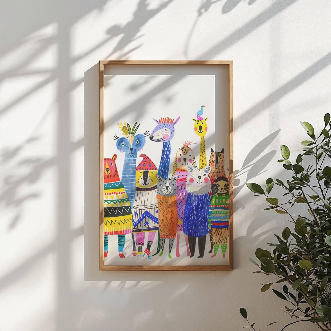 Safari Animals Nursery Art Print, Kids Room Decor - Image 5
