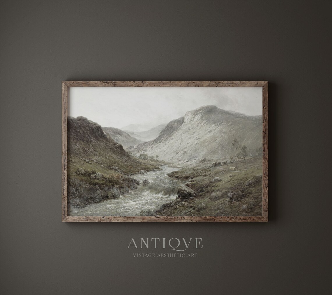 Scottish Mountains Waterfall, Perthshire Landscape - Image 3