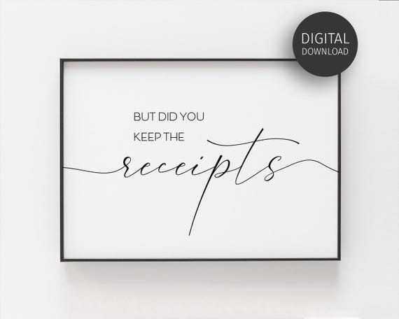 Accounting Humour Poster Print, Funny Office Decor