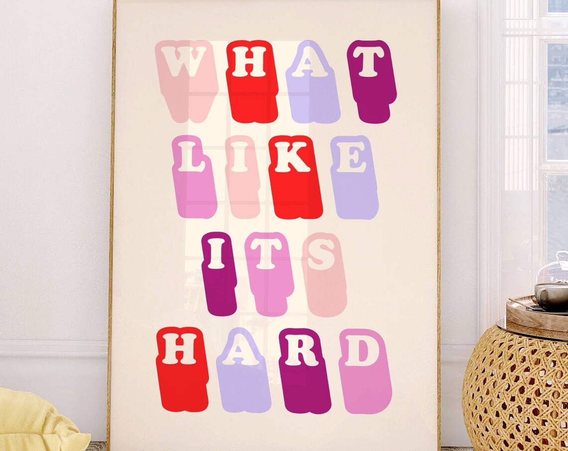 Feminist Art Print Feminism Wall Art Funny Quotes Girl Power Wall Prints Pink Wall Art Self Love Poster Female Empowerment Womans Rights - Image 4