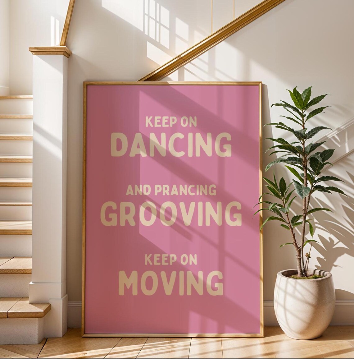 Music Is The Answer Typographic Ibiza Travel Poster