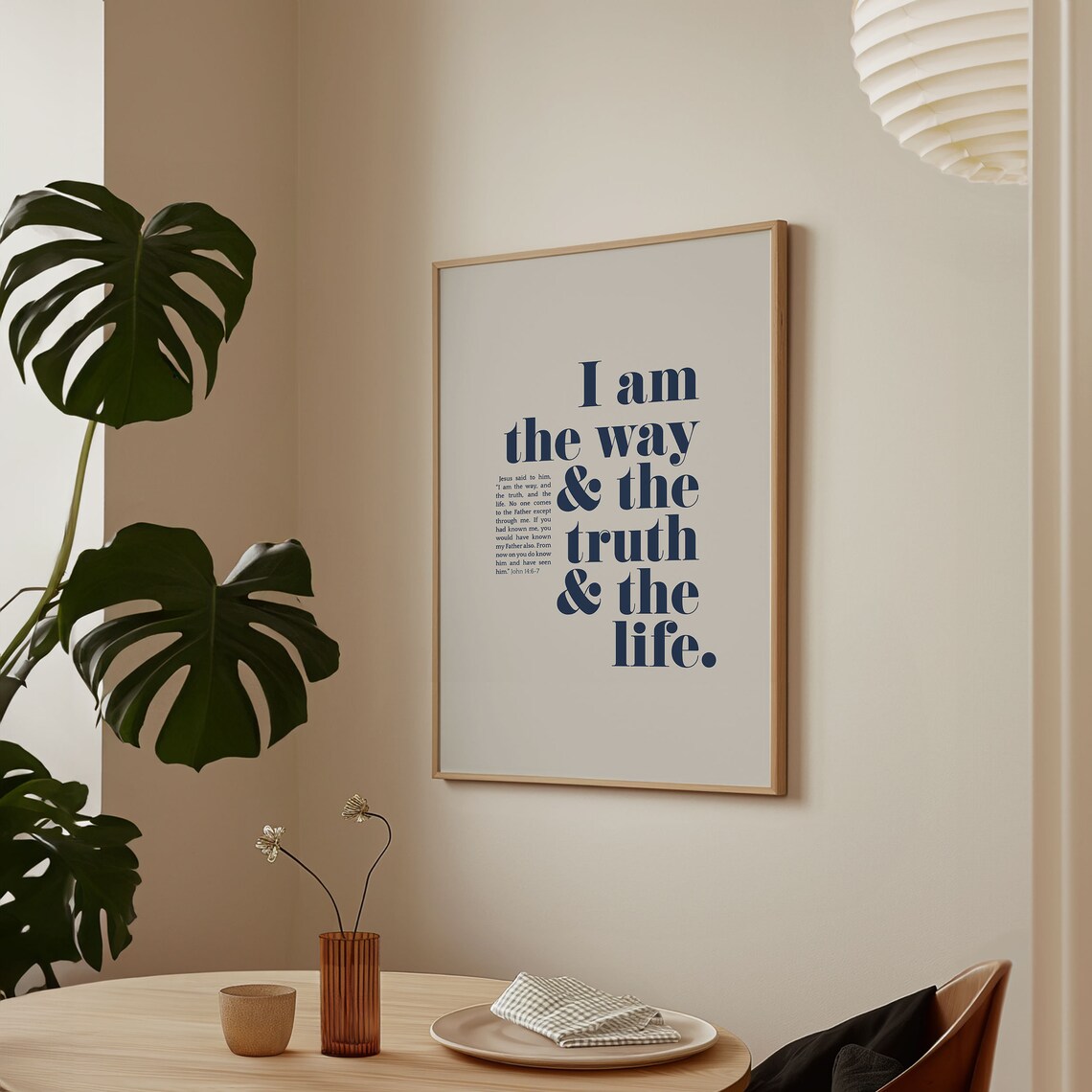 John 14:6 I Am the Way, the Truth, the Life Print - Image 4