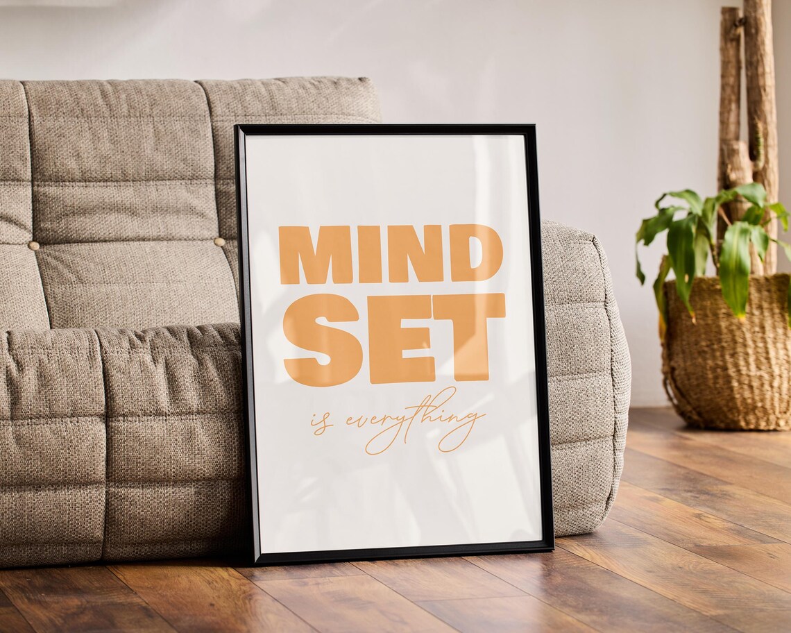 Motivational Retro 90s Typography Poster