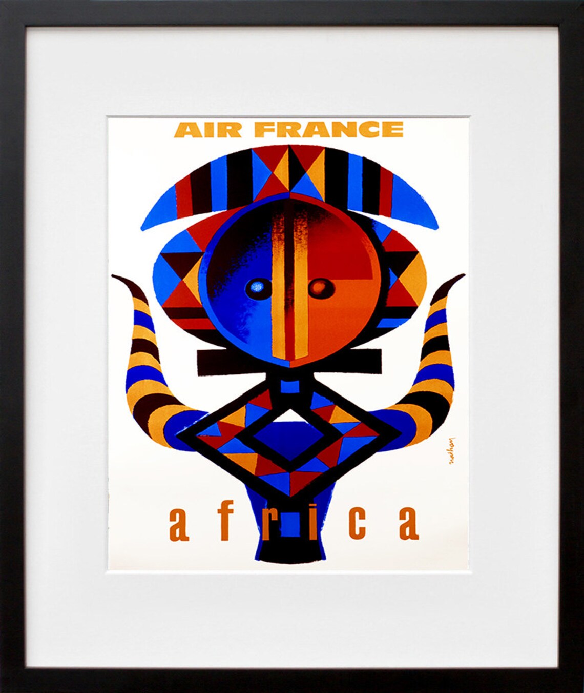 African Travel Poster Africa Art Home Decor Print Tr89