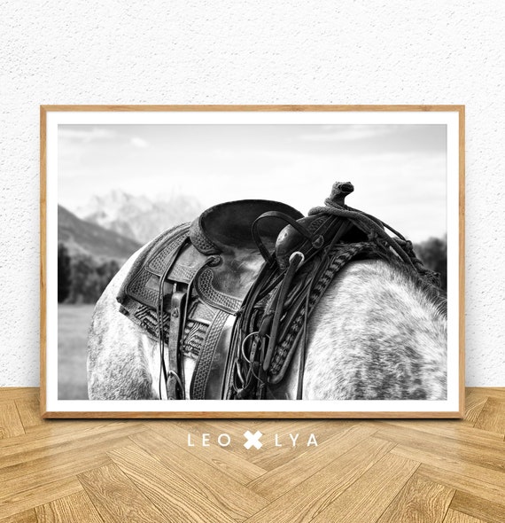 Horse Print, Equestrian Home Decor Art Print