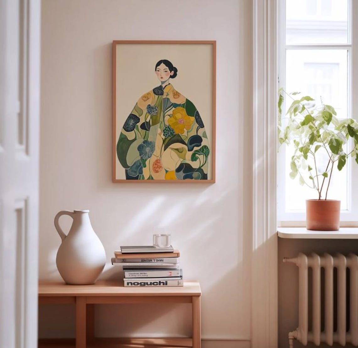 Abstract People Print, Modern Kitchen Art - Image 3