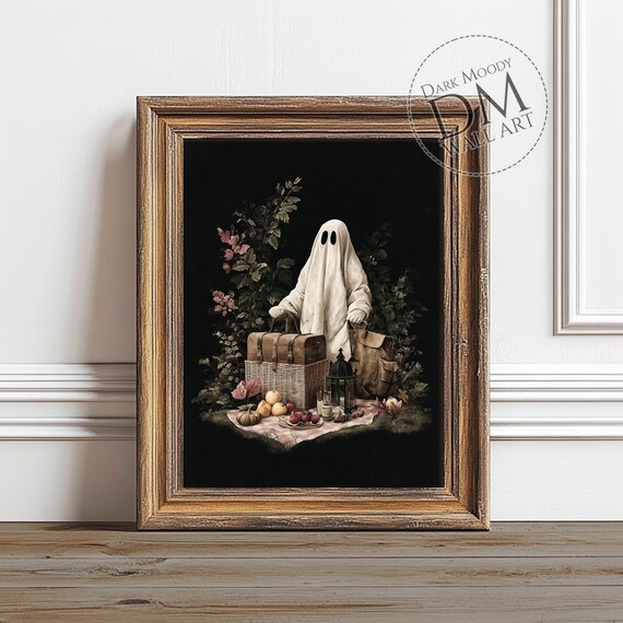 Picnic Wall Art Halloween Spooky Still Life