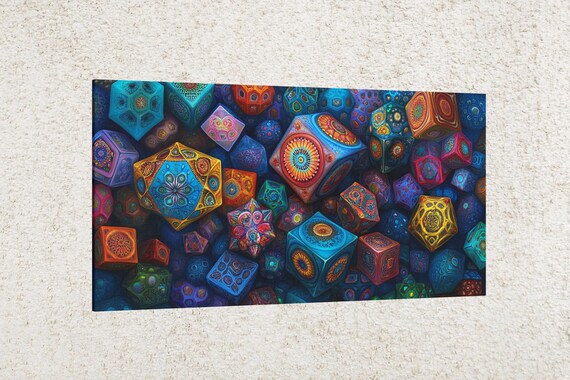 Geometric Mandala - Spiritual Wall Art