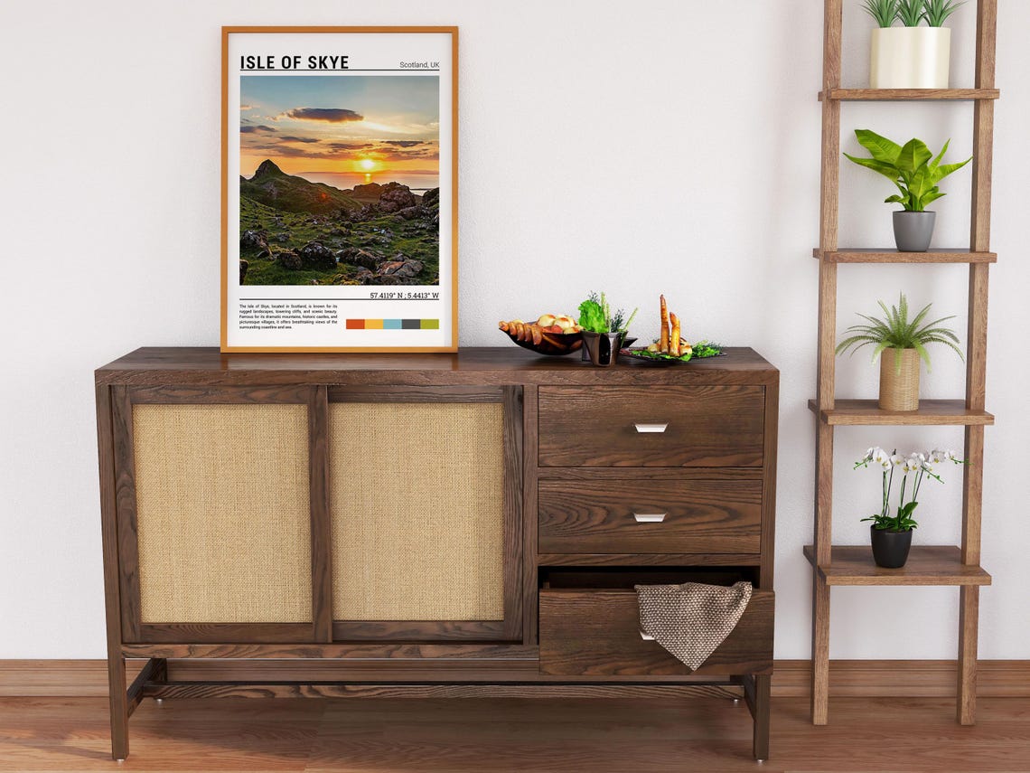 Isle Of Skye Print Isle Of Skye Poster Isle Of Skye Wall Art Isle Of Skye Travel Isle Of Skye Artwork Scotland England - Image 6