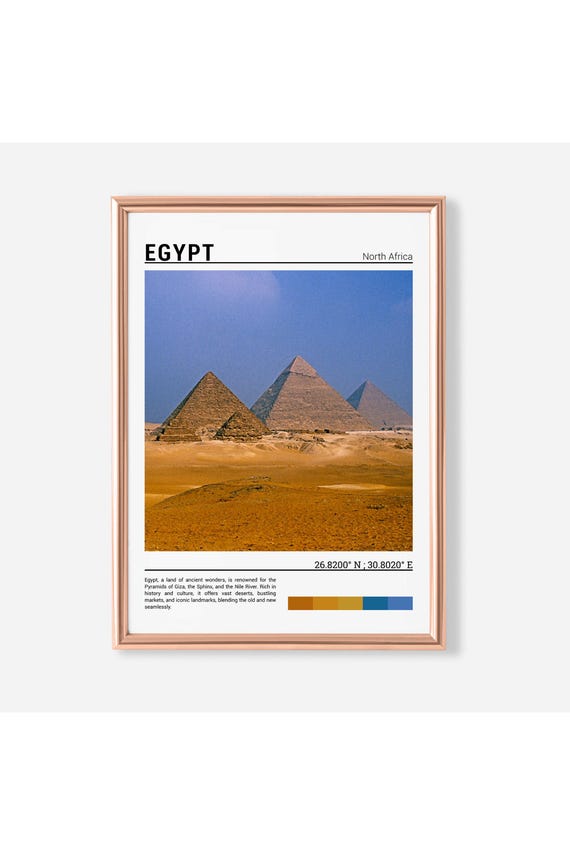 Egypt Print Egypt Poster Egypt Wall Art Egypt Travel Egypt Art Print Egypt Photo Egypt Artwork