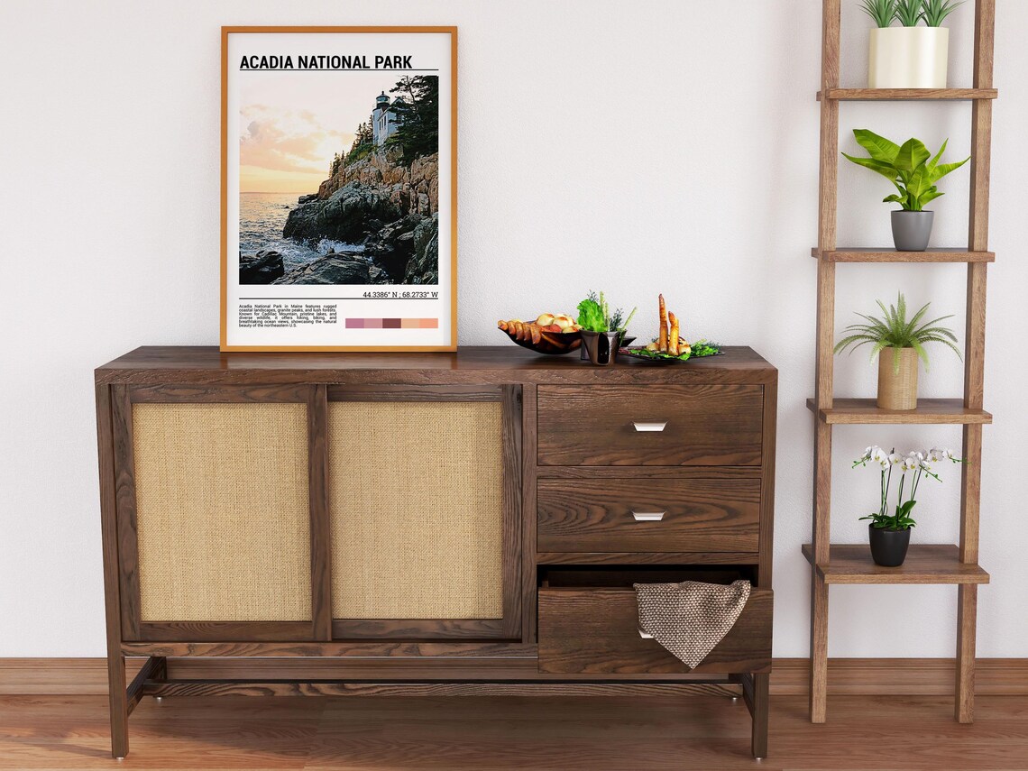 Acadia National Park Poster Poster Acadia National Park Poster Print Acadia National Park Photo Maineusa - Image 6